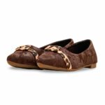 Brown Women Pumps WN1319 - View 3