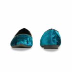 Teal Blue Pumps For Ladies WN1324 - View 4
