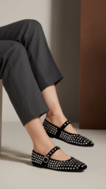 Black Women Pumps WN1327 - View 1