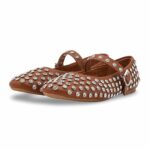 Tan Women Pumps WN1327 - View 3