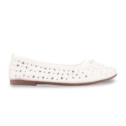 White Pumps For Women WN1328 - View 2