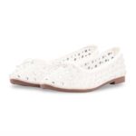 White Pumps For Women WN1328 - View 3