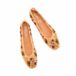Beige Pumps For Ladies WN1329 - View 5