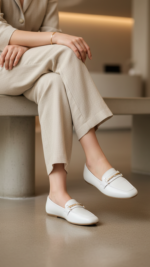 Grey Pumps For Ladies WN1332 - View 1