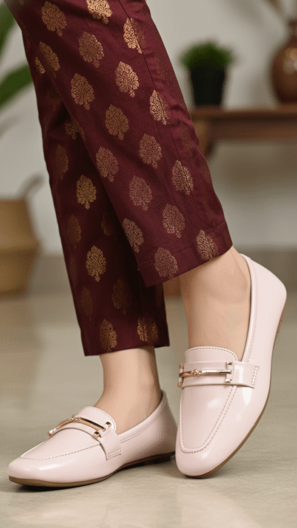 Pink Pumps For Ladies WN1332 - View 2