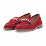 Maroon Women Pumps WN1334 - View 3