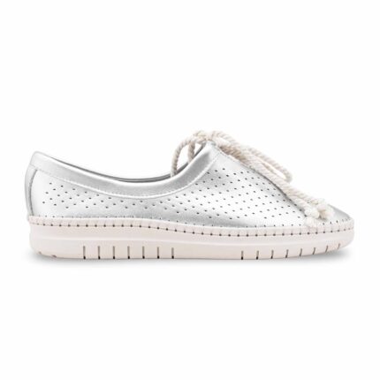 Silver Pumps For Women WN1337 - View 2