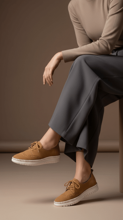 Brown Pumps For Women WN1338 - View 1