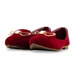 Maroon Women Pumps WN1340 - View 3