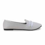 Grey Pumps For Women WN1355 - View 2