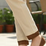 Mustard Pumps For Ladies WN1356 - View 1