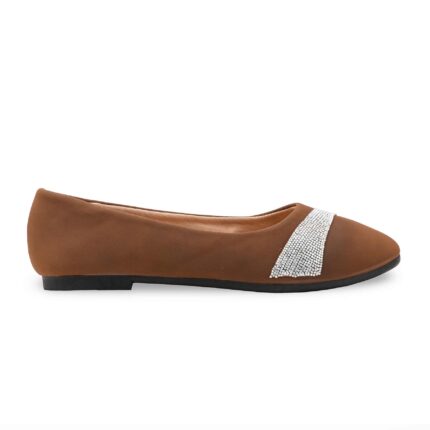 Mustard Pumps For Ladies WN1356 - View 2