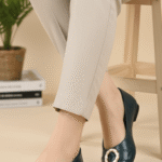 Blue Pumps For Ladies WN1359 - View 1