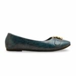 Blue Pumps For Ladies WN1359 - View 2