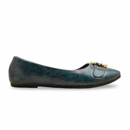 Blue Pumps For Ladies WN1359 - View 2