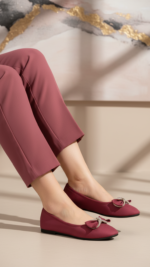 Red Pumps For Women WN1365 - View 1