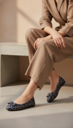 Blue Casual Pumps For Women WN1380 - View 5