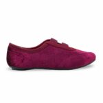 Maroon Pumps For Women WN1403 - View 4