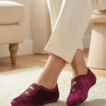 Maroon Pumps For Women WN1403 - View 1