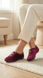 Maroon Pumps For Women WN1403 - View 1