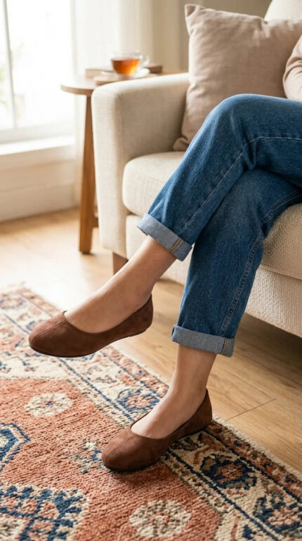 Brown Pumps For Women WN1406 - View 1
