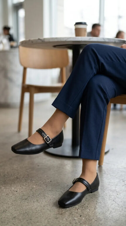 Black Pumps For Women WN1417 - View 2