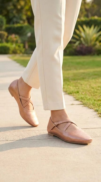 Copper Pumps For Women WN1422 - View 2