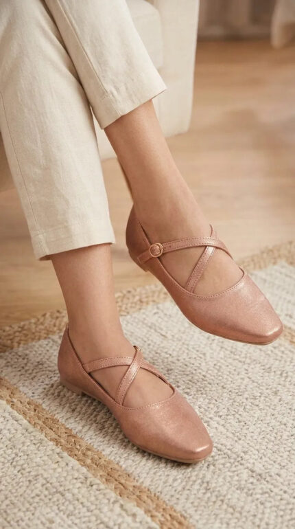 Copper Pumps For Women WN1422 - View 1