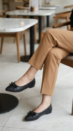 Black Pumps For Women WN1424 - View 2