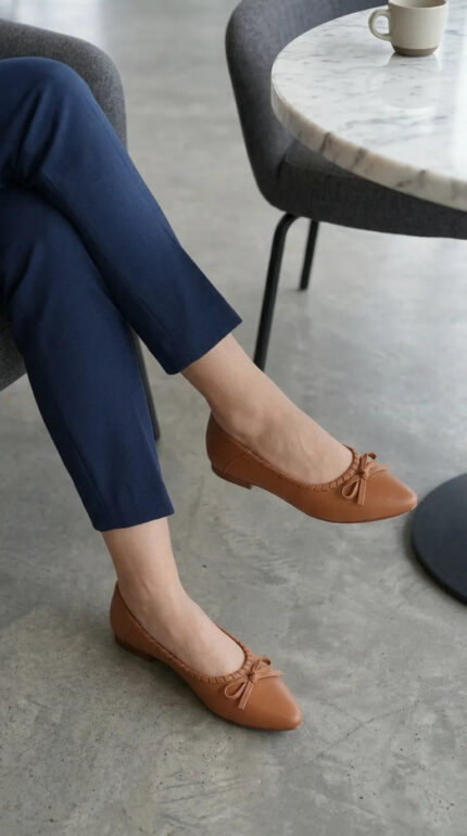 Mustard Pumps For Women WN1424 - View 1