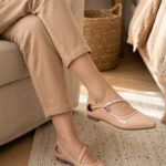 Beige Pumps For Ladies WN1425 - View 1
