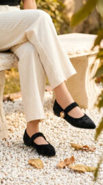 Black Pumps For Women WN1429 - View 1