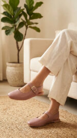 Pink Pumps For Women WN1432 - View 3