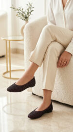 Maroon Pumps For Women WN1434 - View 2
