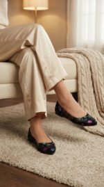 Black Pumps For Women WN1442 - View 1