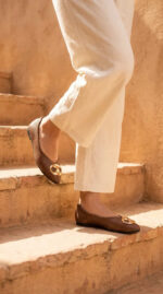 Brown Pumps For Women WN1443 - View 2
