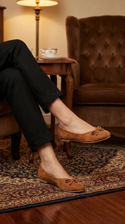 Mustard Pumps For Women WN1444 - View 1