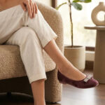 Maroon Pumps For Women WN1446 - View 1