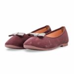 Maroon Pumps For Women WN1446 - View 5
