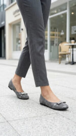 Grey Pumps For Ladies WN1446 - View 2