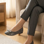 Grey Pumps For Ladies WN1446 - View 1