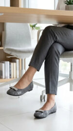 Grey Pumps For Ladies WN1446 - View 3