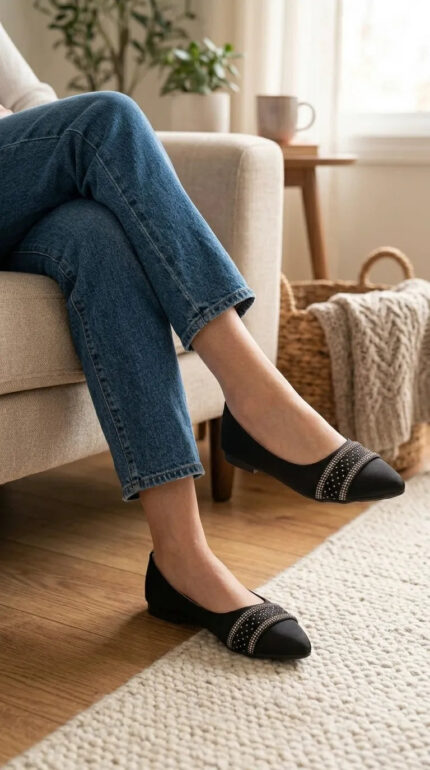 Black Pumps For Ladies WN1455 - View 1