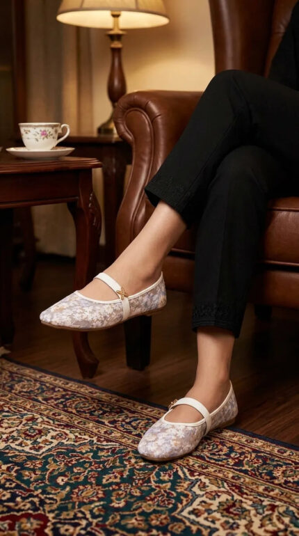 White Pumps For Women WN1470 - View 2