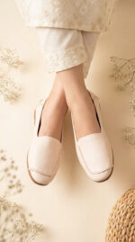 Cream Pumps For Women WN1474 - View 3