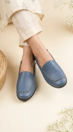 Blue Pumps For Women WN1474 - View 3