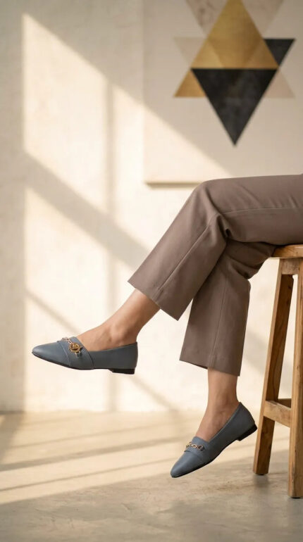 Grey Pumps For Women WN1557 - View 1