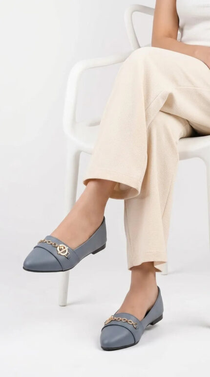 Grey Pumps For Women WN1557 - View 2