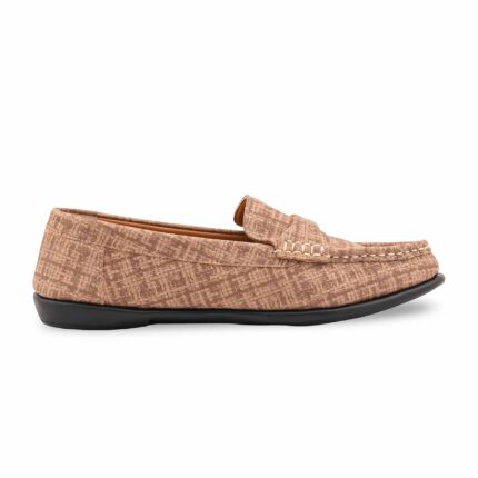 Beige Women Moccasin WN4477 - View 2