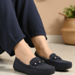Blue Women Moccasin WN4489 - View 1